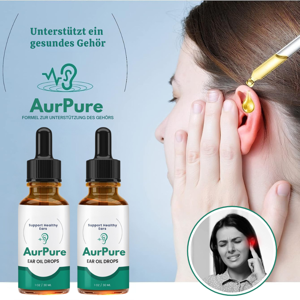 AurPure™ Ohrentropfen gegen Tinnitus