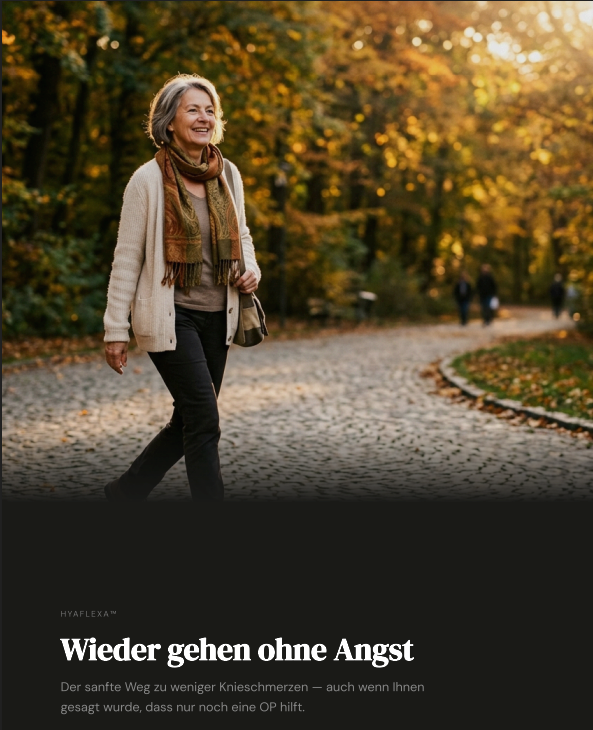 [Hyaflexa Ebook] - Wieder gehen ohne Angst
